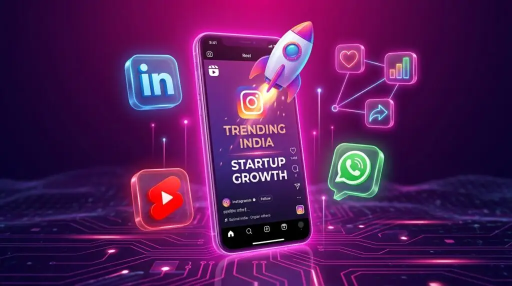 Actionable social media marketing India startups framework and Instagram growth strategy India 2026 roadmap.